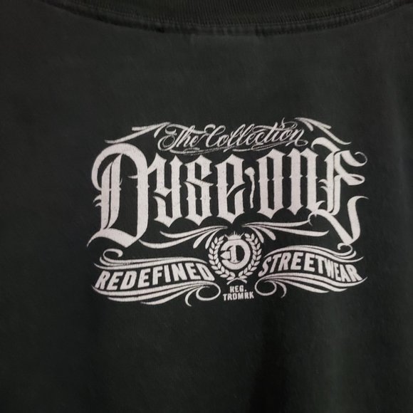 Dyse One Black Printed Tees XL - Picture 5 of 7